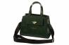 Klasyczna torebka damska kuferek Laura Biaggi pasek z logo na ramię