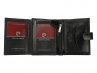 Skórzany pionowy portfel męski Pierre Cardin